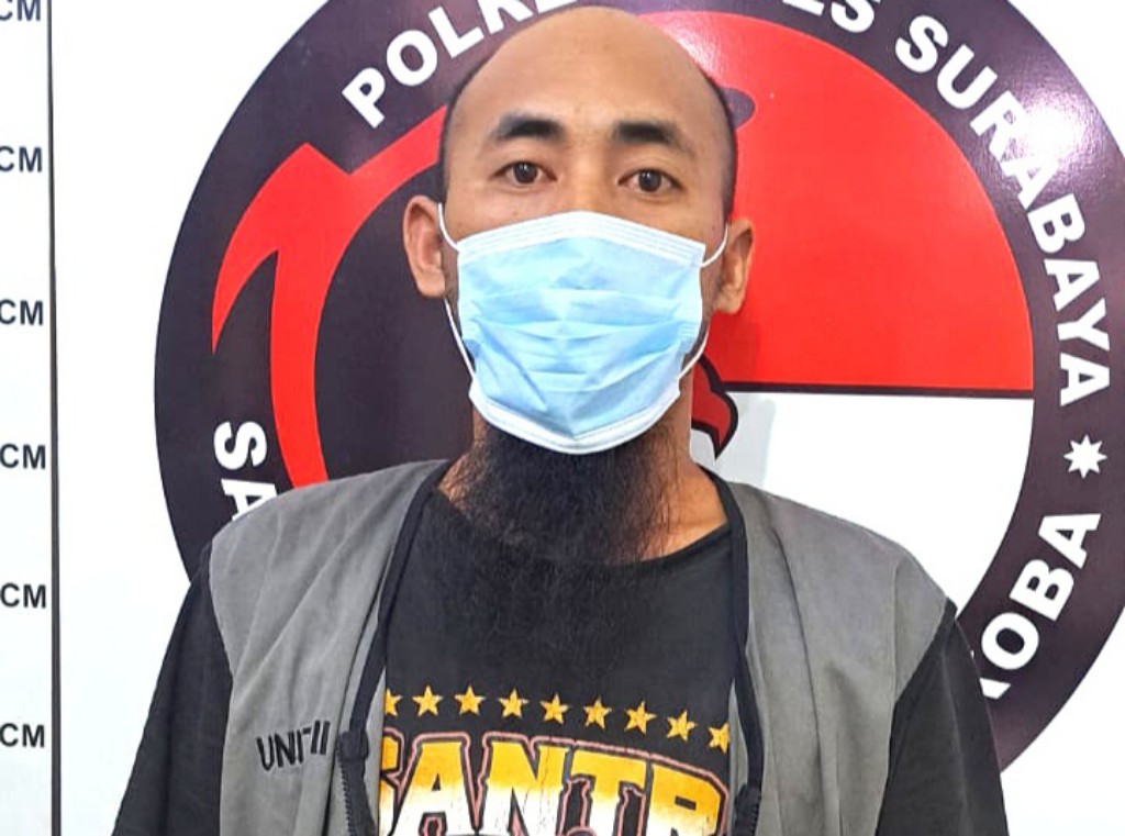 Montir Bengkel Edarkan Sabu Diamankan Polrestabes Surabaya. 