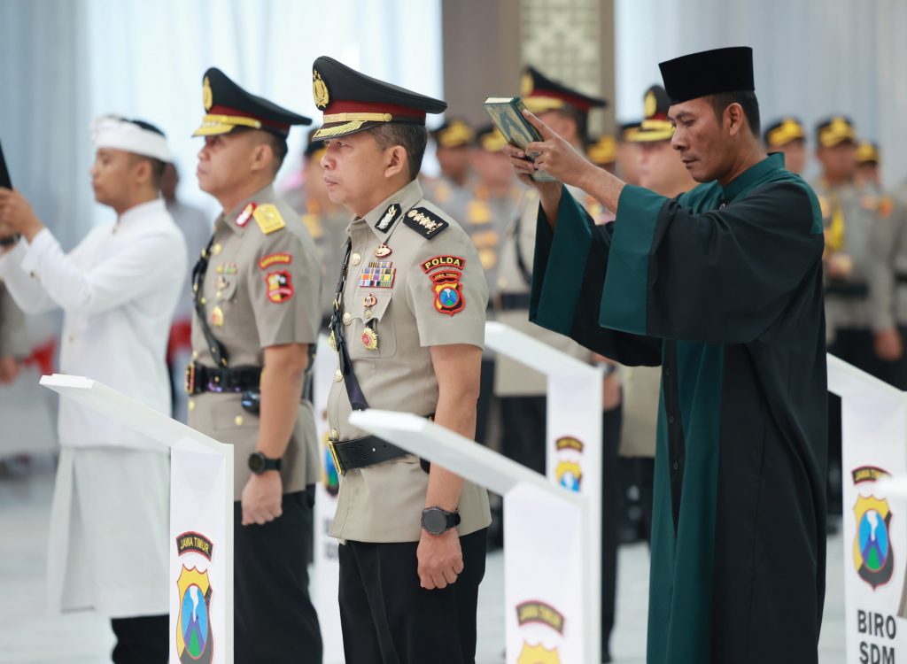 Berikut Pejabat Polda dan Kapolres Jajaran Polda Jawa Timur yang Dimutasi