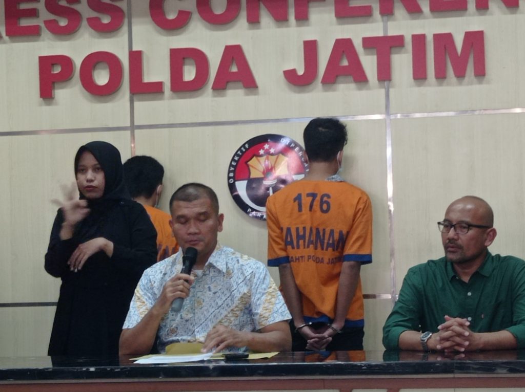 Polda Jatim Mendapatkan Apresiasi Rektor UINSA Tangkap 2 Jambret yang Menewaskan Mahasiswi