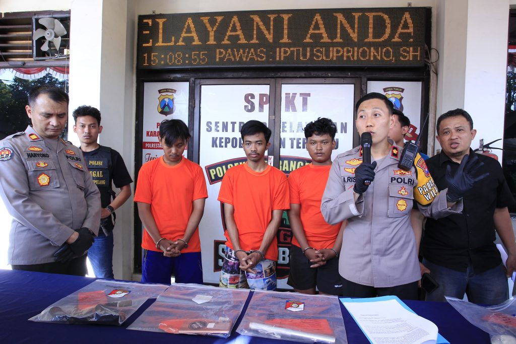 3 Oknum Pesilat PN Diamankan Atas Insiden Pengeroyokan dan Pencurian Milik Korban