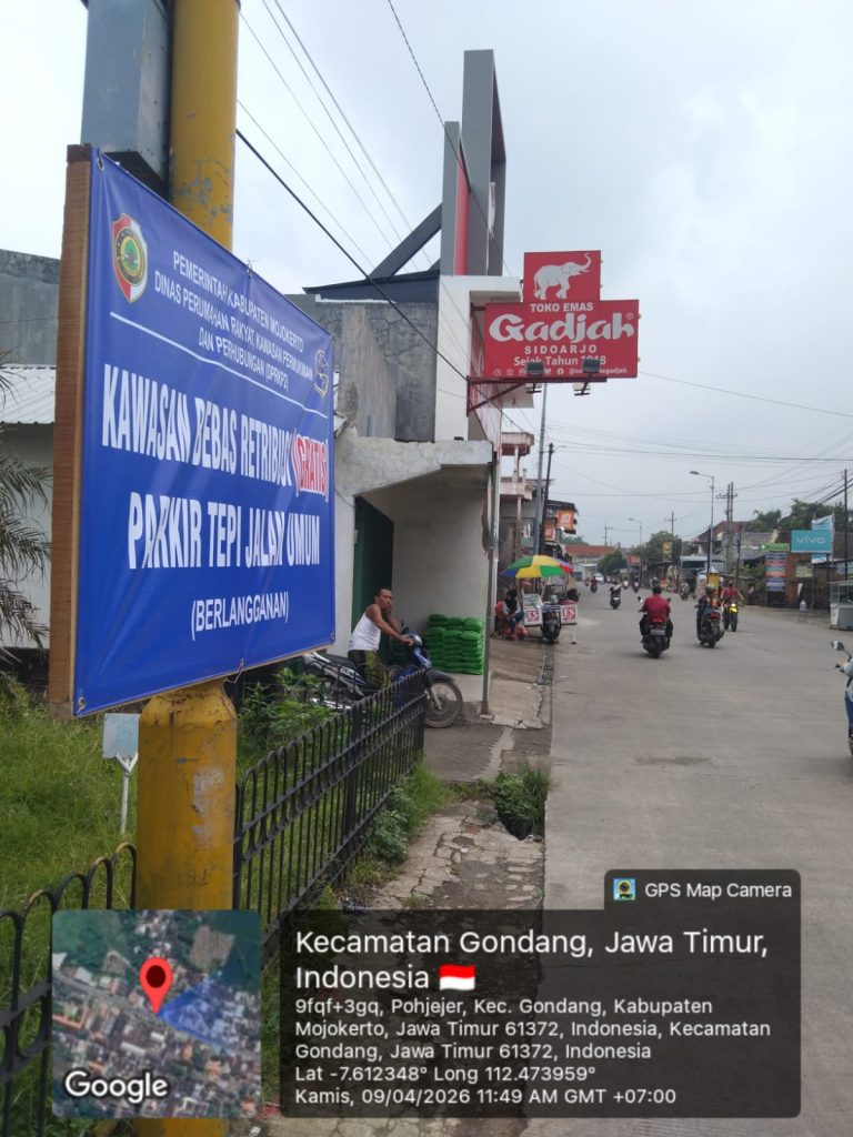Kepala DPRKP2 Kabupaten Mojokerto Pastikan Parkir Gratis di Tepi Jalan Umum Kabupaten Mojokerto