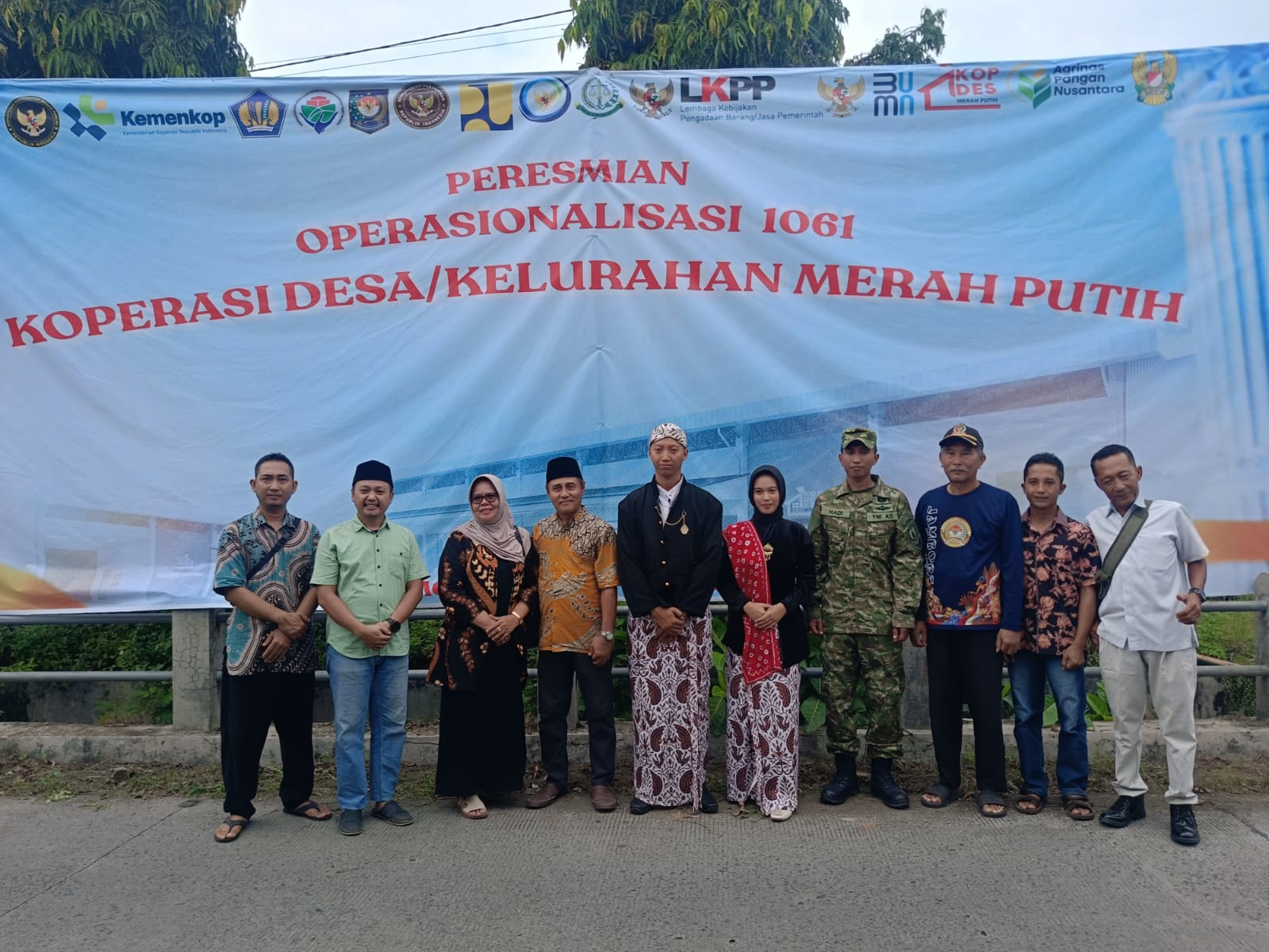 Pemdes Kumitir Mojokerto Dukung Penuh Grand Opening KDMP