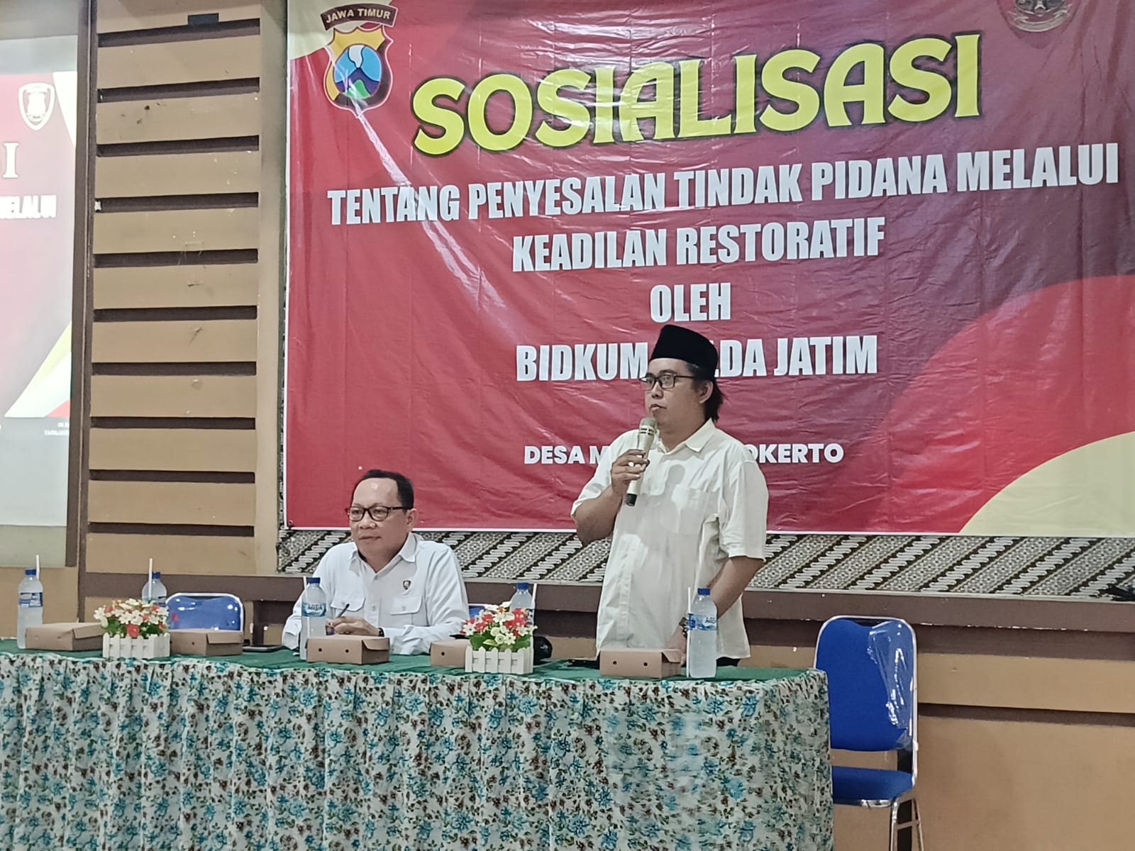Sosialisasi Restoratif Justice di Balai Desa Medali, Antara Jalan Damai dan Jalan Pintas