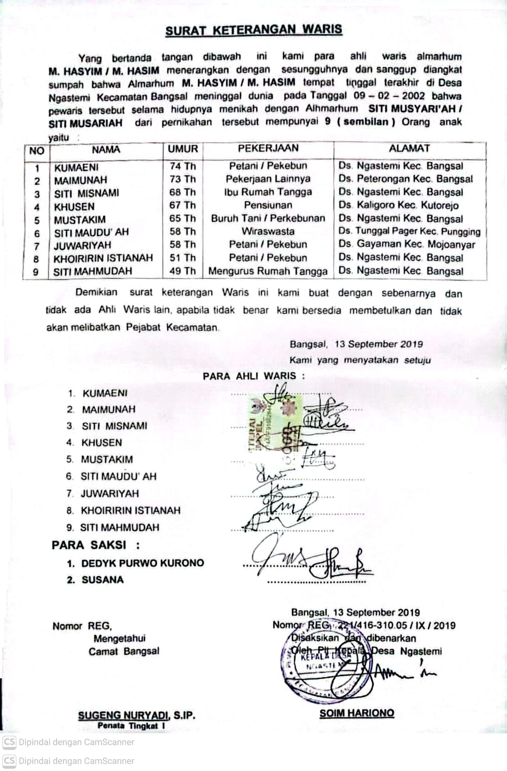 Laporan ke Polda Jatim Ungkap 5 Versi Cerita Sengketa Warisan di Desa Ngastemi Mojokerto