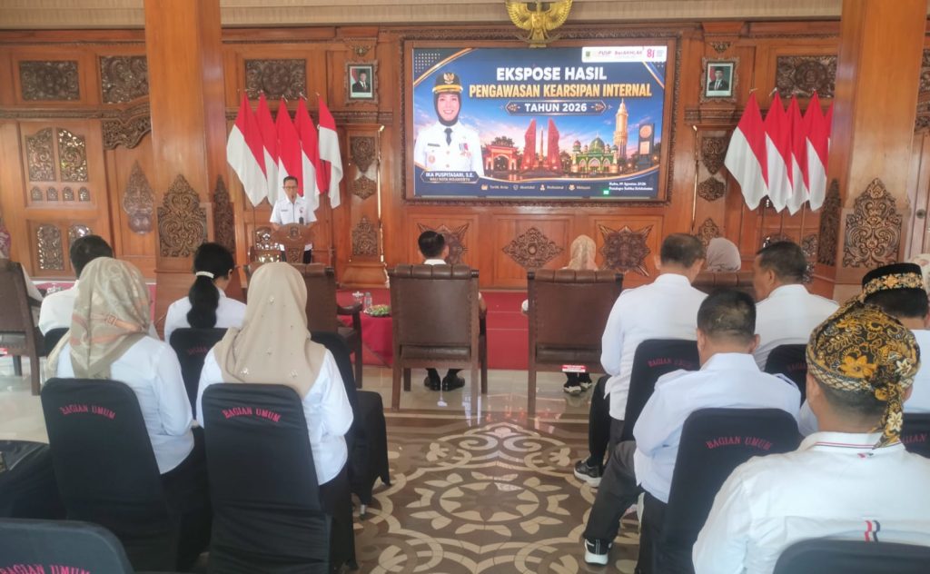 Tiga Tahun Melejit, Kinerja Kearsipan Pemkot Mojokerto Capai 79,32 dan 10 OPD Dapat Piagam